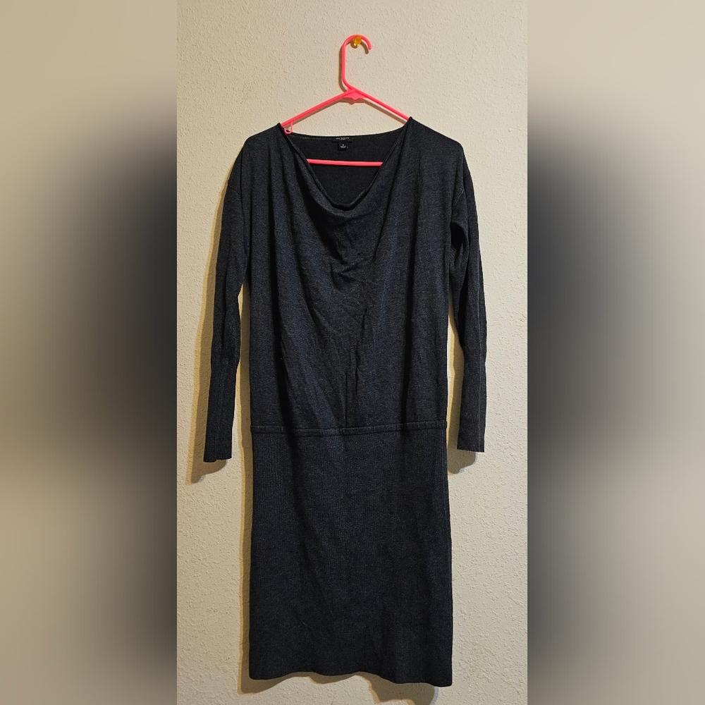 ANN TAYLOR colwneck scrunch dress sz. S